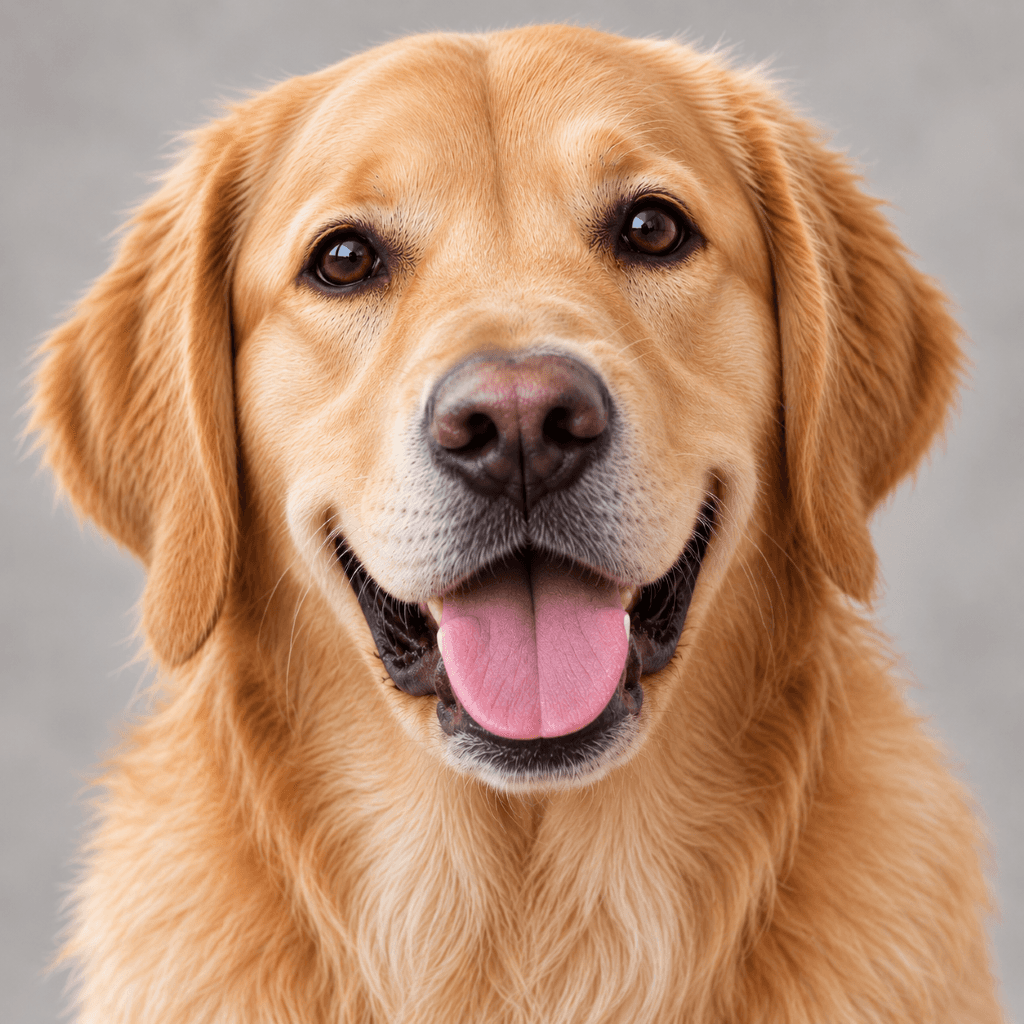 Golden retriever portrait
